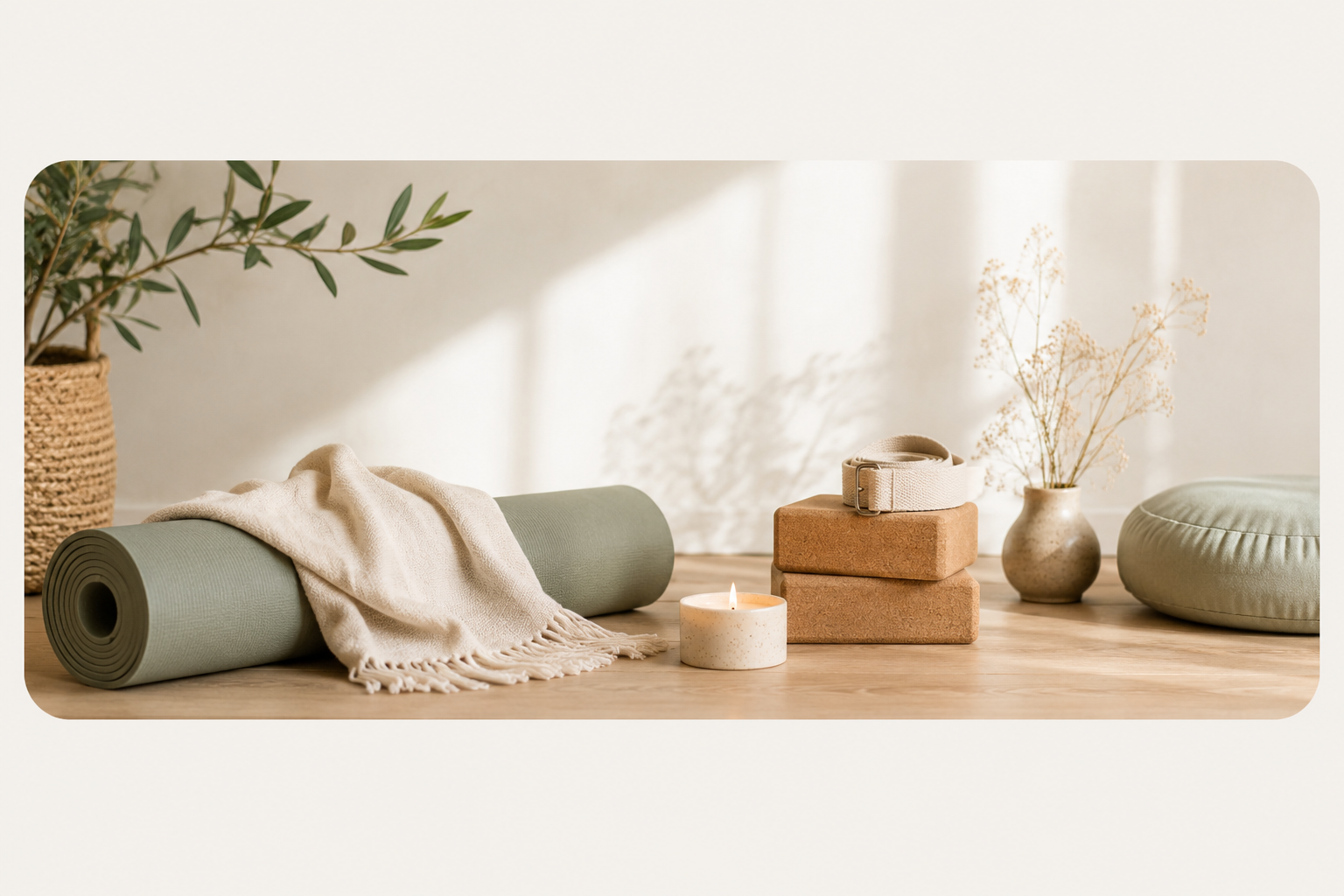 yoga en casa con crea tu yoga. 
